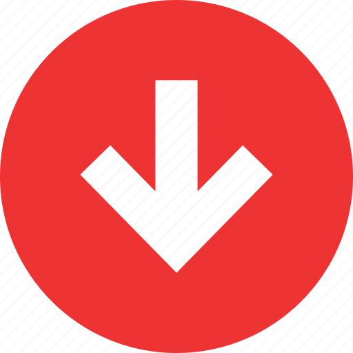 Arrow, down, menu, point, pointer icon - Download on Iconfinder