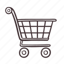 shopping, cart, groceries, buy, purchase, basket