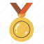 medal, award, winner, prize, achievement 