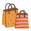shopping, shopping bag, paper bag, gift bag 