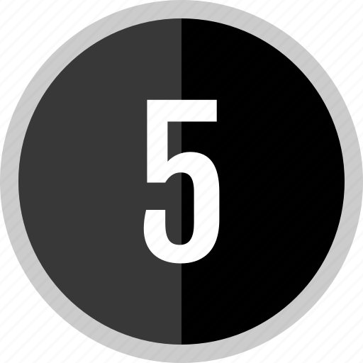 Five, number icon - Download on Iconfinder on Iconfinder