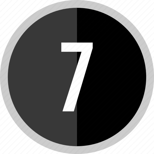 Number, seven icon - Download on Iconfinder on Iconfinder