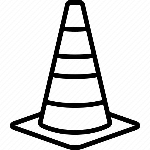 Cone, construction, highway, pylon, road, safety, traffic icon - Download on Iconfinder