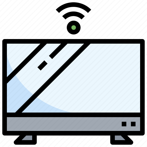 Television, tv, screen, monitor, technology, electronics icon - Download on Iconfinder