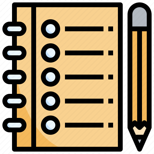 To, do, list, daily, job, check, pencil icon - Download on Iconfinder