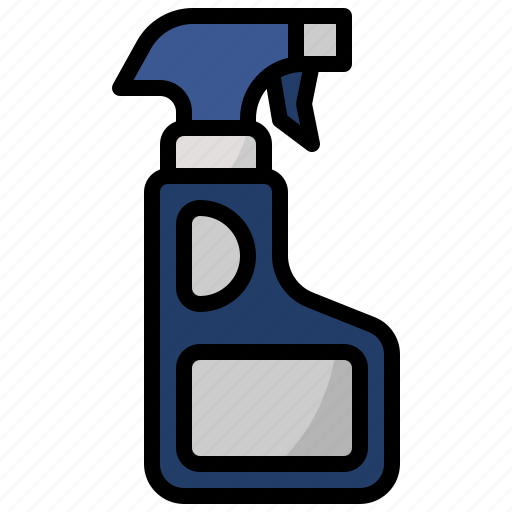 Cleaner, furniture, household, liquid, spray, water, wiper icon - Download on Iconfinder