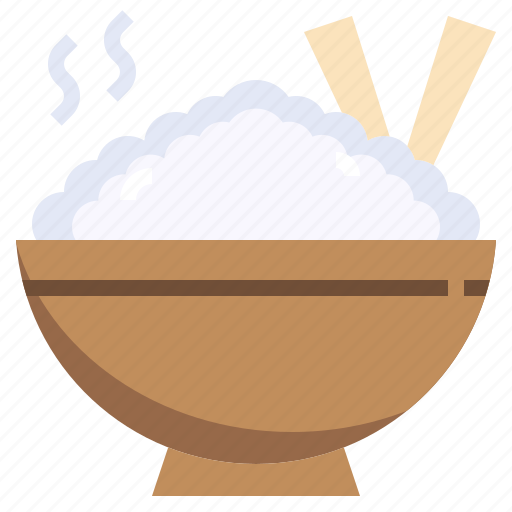 Rice, food, bowl, super, hot icon - Download on Iconfinder