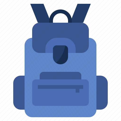 Backpack, bag, baggage, education, high, luggage, school icon - Download on Iconfinder