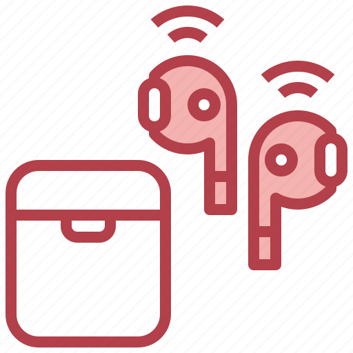 Earphone, wireless, technology, sound, device icon - Download on Iconfinder