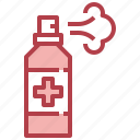 hand, sanitizer, spray, bottle, antiseptic, product, prevention