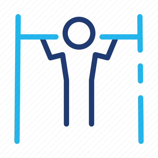 Exercise, sport, fitness, pull, up icon - Download on Iconfinder