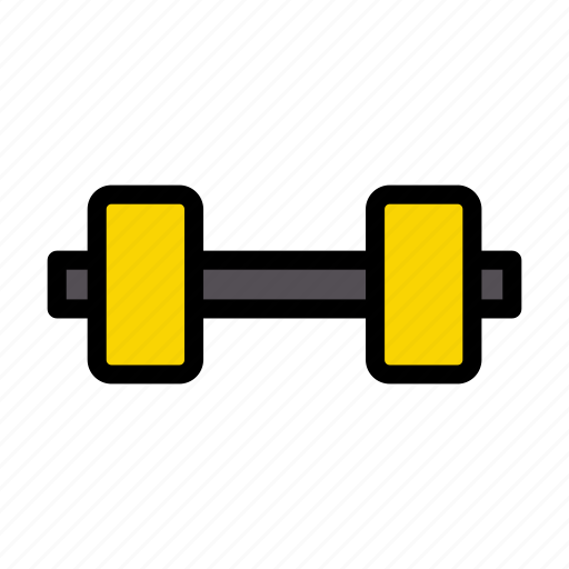Dumbbell, exercise, fitness, gym, gymnasium icon - Download on Iconfinder