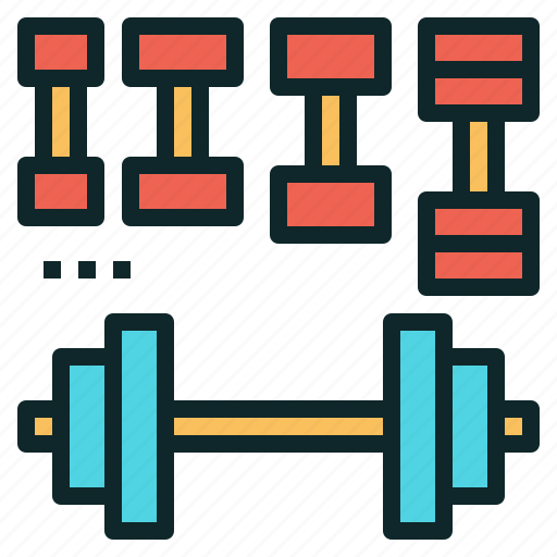 Dumbell, fitness, gym, training, weight icon - Download on Iconfinder