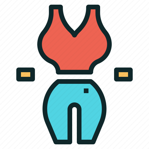 Exercise, fitness, gym, outfit, sport icon - Download on Iconfinder