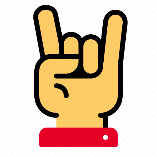 Gesture, rock, rock on icon - Download on Iconfinder