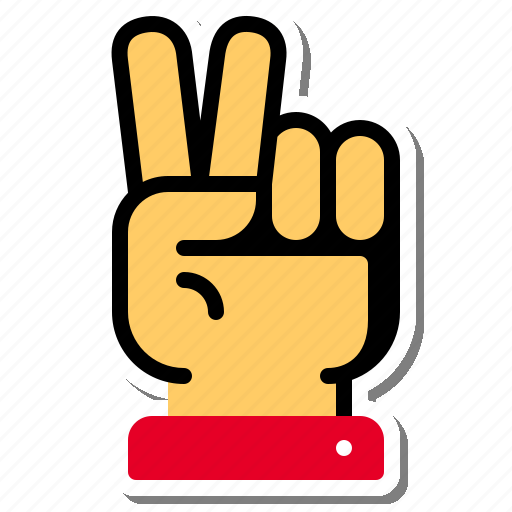 Gesture, victory, achievement, victorious, hey icon - Download on Iconfinder