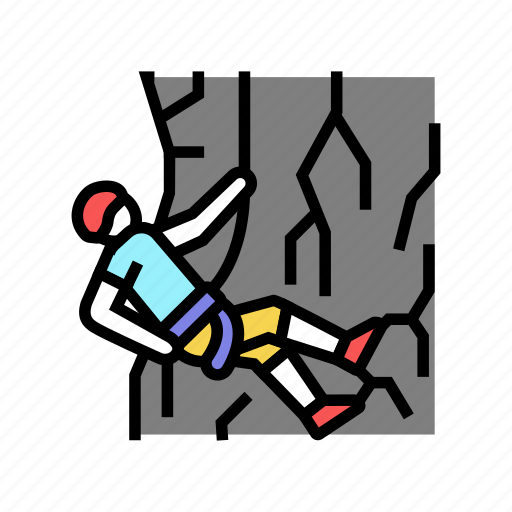 Abseiling, extreme, sport, sportsman, activity, bungee icon - Download on Iconfinder