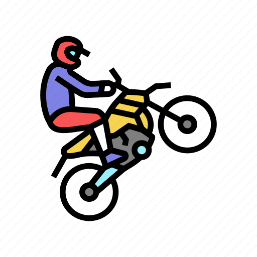 Motocross, extreme, sport, sportsman, activity, bungee icon - Download on Iconfinder