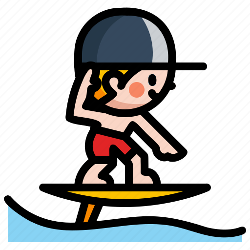 Extreme, foil, foilsurfing, sport, surf icon - Download on Iconfinder