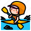 canoeing, kayak, kayaking, sport, water 