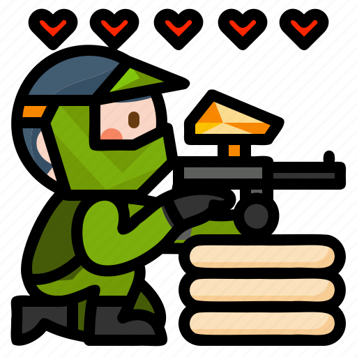 Battle, extreme, game, paintball, sport icon - Download on Iconfinder