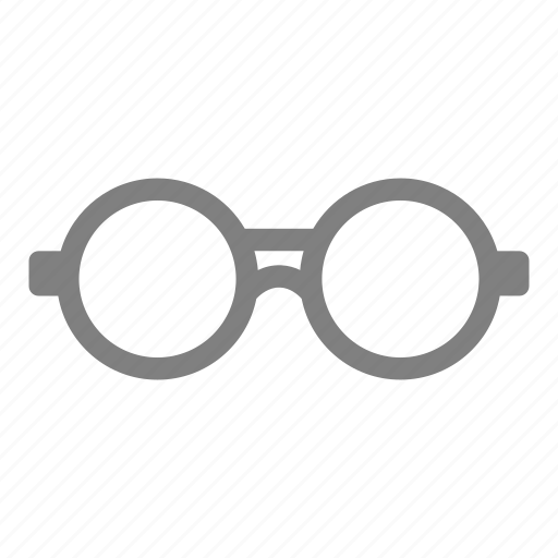 Circle, eye, glasses, nerd icon - Download on Iconfinder