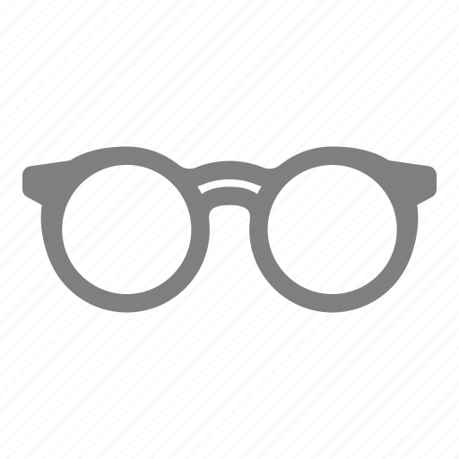 Circle, eye, frame, glasses, lenses, round icon - Download on Iconfinder