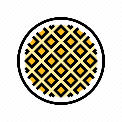 Waffle, weave, fabric, material, cloth, textile icon - Download on Iconfinder