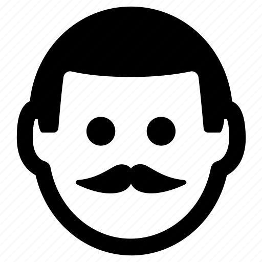 Man, mustache icon - Download on Iconfinder on Iconfinder
