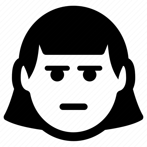 Annoy, boring, emoticon, face, upset icon - Download on Iconfinder