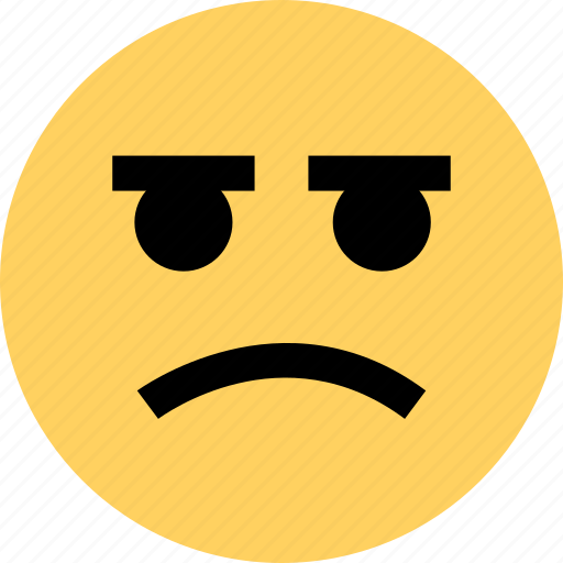 Avatar, emoji, emotion, faces, sad icon - Download on Iconfinder
