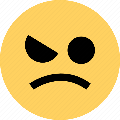 Angry, avatar, emoji, emotion, face, mad icon - Download on Iconfinder