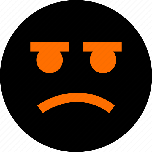 Emoji, faces, sad, strange icon - Download on Iconfinder