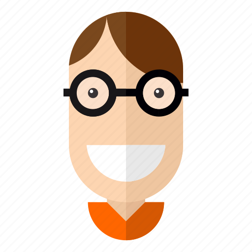 Avatar, boy, faces, geek, male, profile, smart icon - Download on Iconfinder