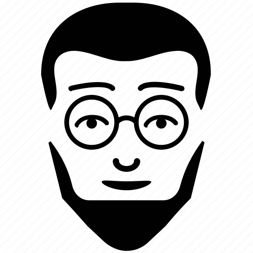 Avatar, beard, client, face, man, man with glasses, user icon - Download on Iconfinder