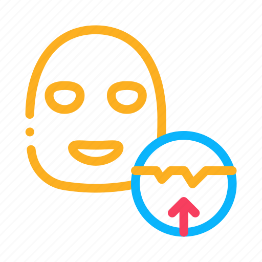 Face, mask, smoothing, wrinkle icon - Download on Iconfinder
