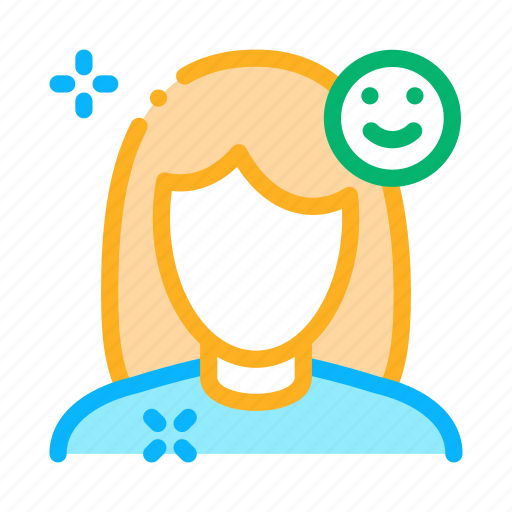 Clean, face, girl, shine, smile icon - Download on Iconfinder