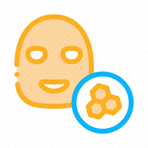 Container, facial, honey, honeycomb, mask, nature, vitamin icon - Download on Iconfinder