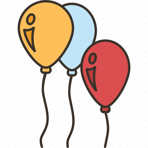 Balloon, decoration, carnival, celebrate, festival icon - Download on Iconfinder