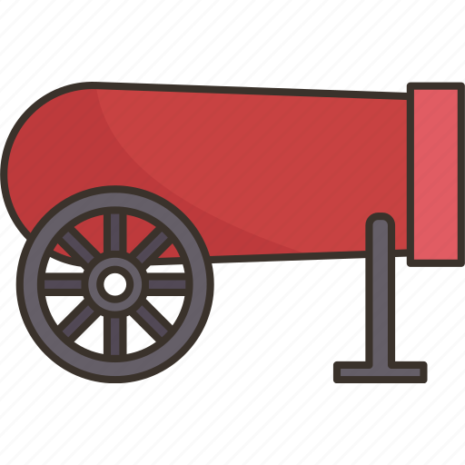 Cannon, circus, carnival, shooting, show icon - Download on Iconfinder