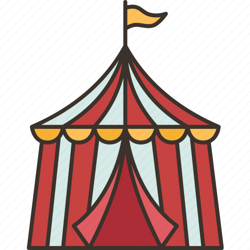 Circus, tent, show, festival, entertainment icon - Download on Iconfinder