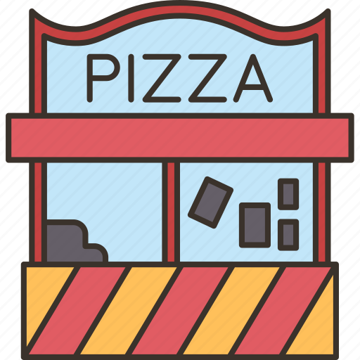 Pizza, vendor, food, snack, selling icon - Download on Iconfinder