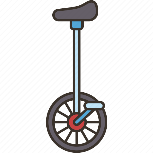 Unicycle, monocycle, balance, pedal, ride icon - Download on Iconfinder