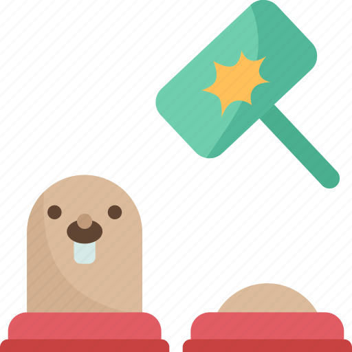 Whack, mole, hit, game, challenge icon - Download on Iconfinder