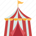 circus, tent, show, festival, entertainment