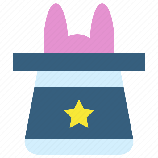 Hat, magic, party, rabbit icon - Download on Iconfinder