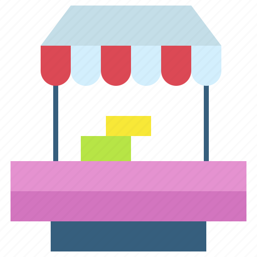 Fair, lemonade, stall, stand icon - Download on Iconfinder