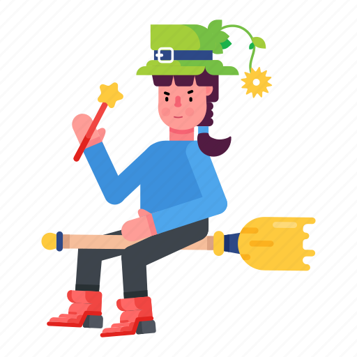 Witch broom, witch broomstick, witch magic, witch ride, witch costume icon - Download on Iconfinder