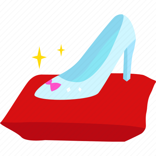 Cinderella, fashion, high heel, princess, shoe, slipper icon - Download on Iconfinder