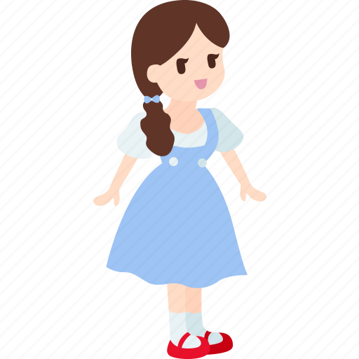 Child, cute, daughter, dorothy, girl, oz, wizard icon - Download on Iconfinder